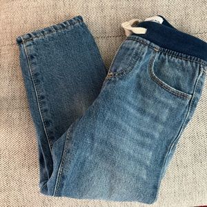 OLD NAVY: relaxed slim toddler jeans with built- in warm.